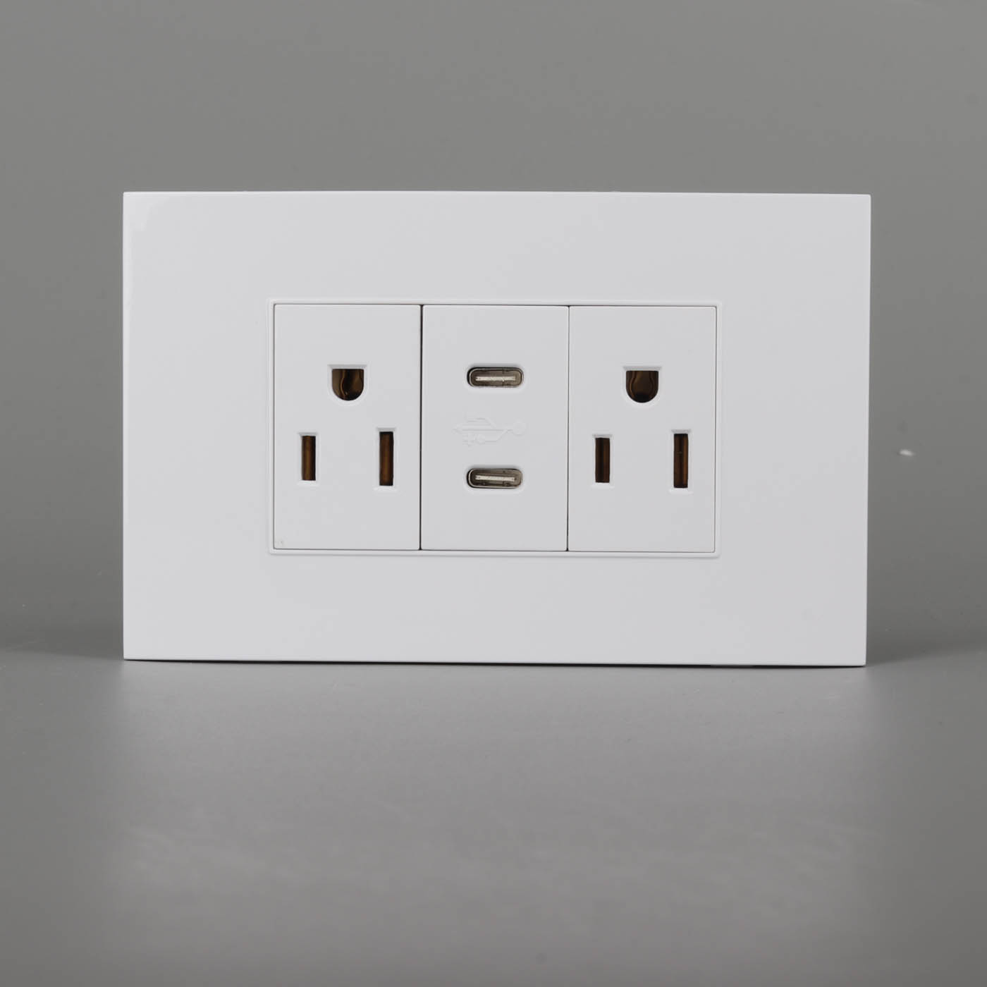 15a 16a 125v 220v American European US EU double universal wall type c socket electric outlet type a